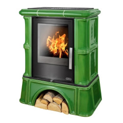 Kachlová kamna ABX Bavaria kachlový sokl, Moosgrün 